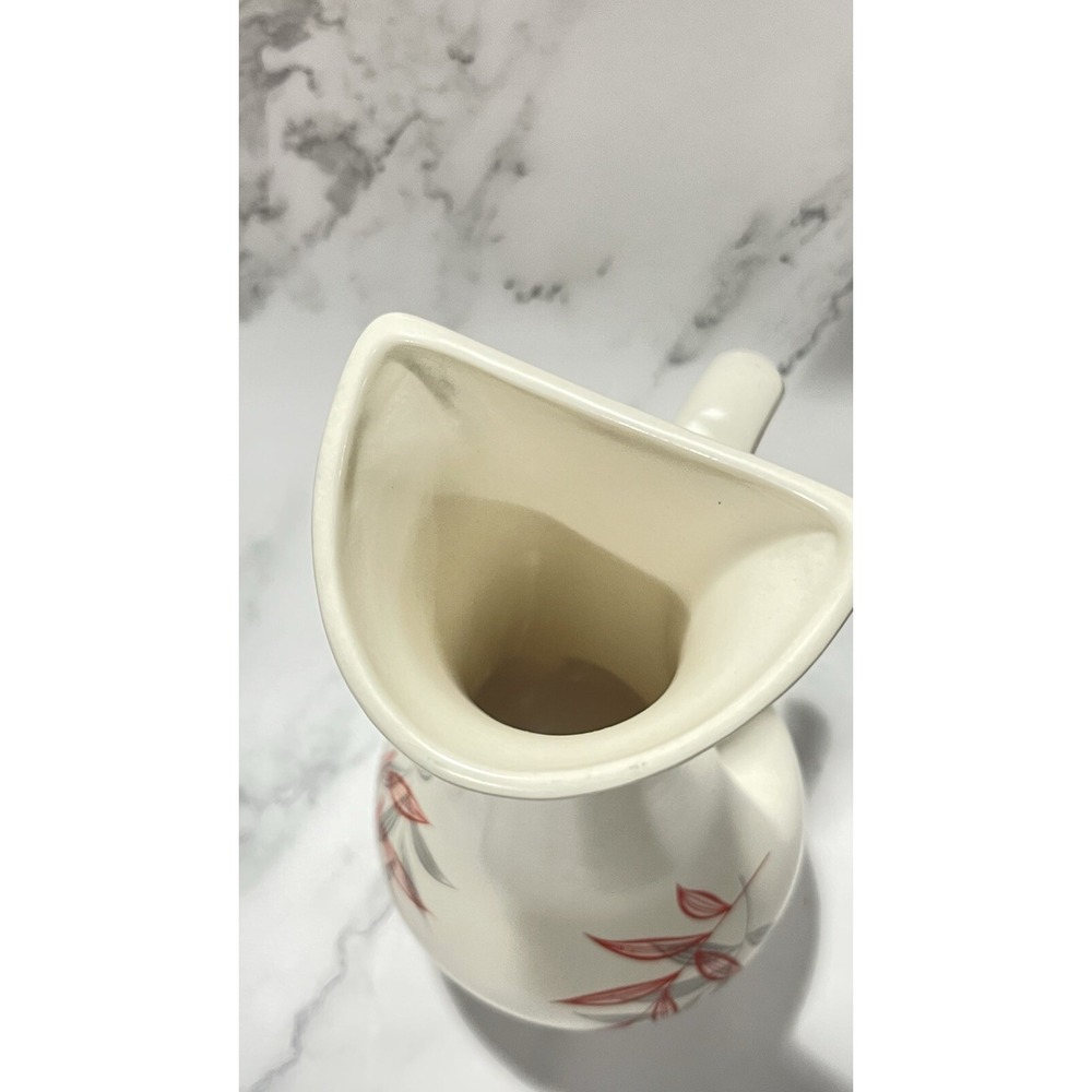 Rare Vintage Beswick England 1367 Ceramic Jug – Mid-Century Modern‎ Leaf Design - Picture 6 of 15